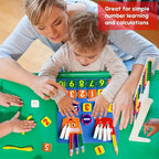 Felt Learning Board Addition and Subtraction Montessori Math Toy