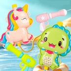 2000ML Kids Cartoon Backpack Water Gun for Summer Outdoor Play