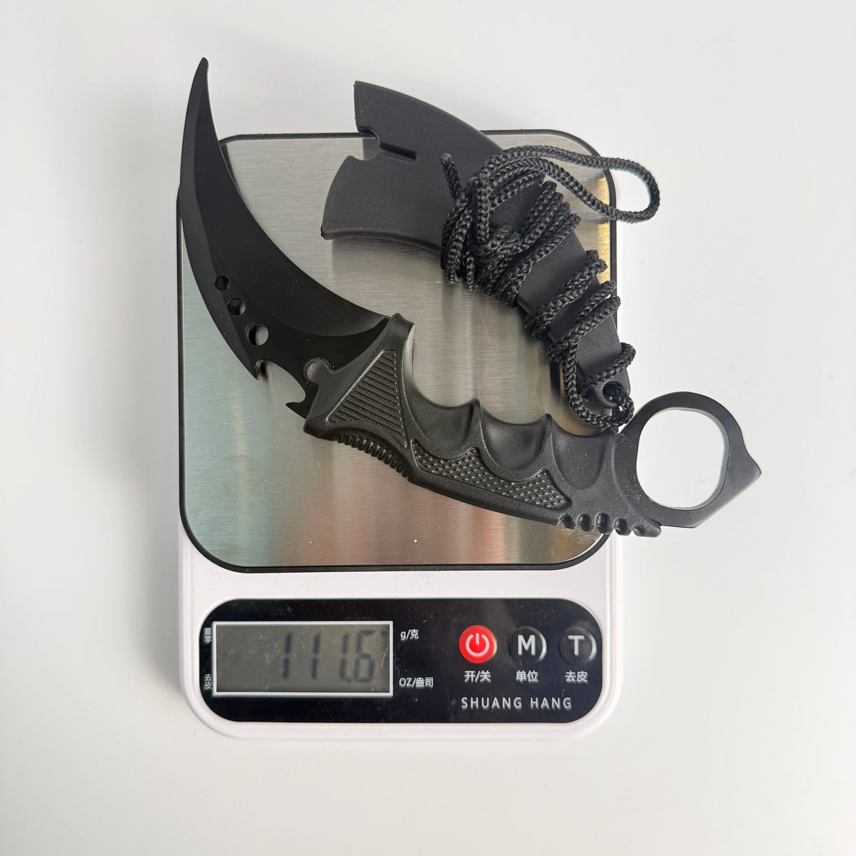 Night Talon Karambit Toy – Safe Cosplay Claw Knife with Sheath