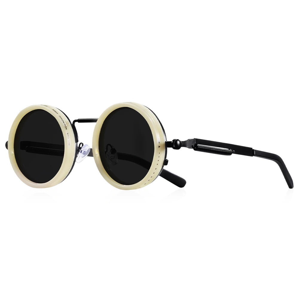 CRIXALIS ND9 Adjustable Polarized Round UV400 Sunglasses