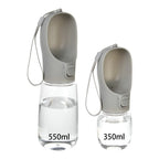350ml 550ml Portable Water Bottle for Dog Cat Drinking Cup with Lanyard Leakproof Puppy Kitten Water Feeder Outdoor Pet Supplies
