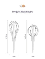 Wireless Electric Food Mixer – 3-Speed Portable Egg Beater & Frother