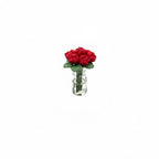Dainty Roses Car Center Console Window Ornament, mini Cute Car Accessories, Ladies Car Personality Beautiful Interior Ornaments