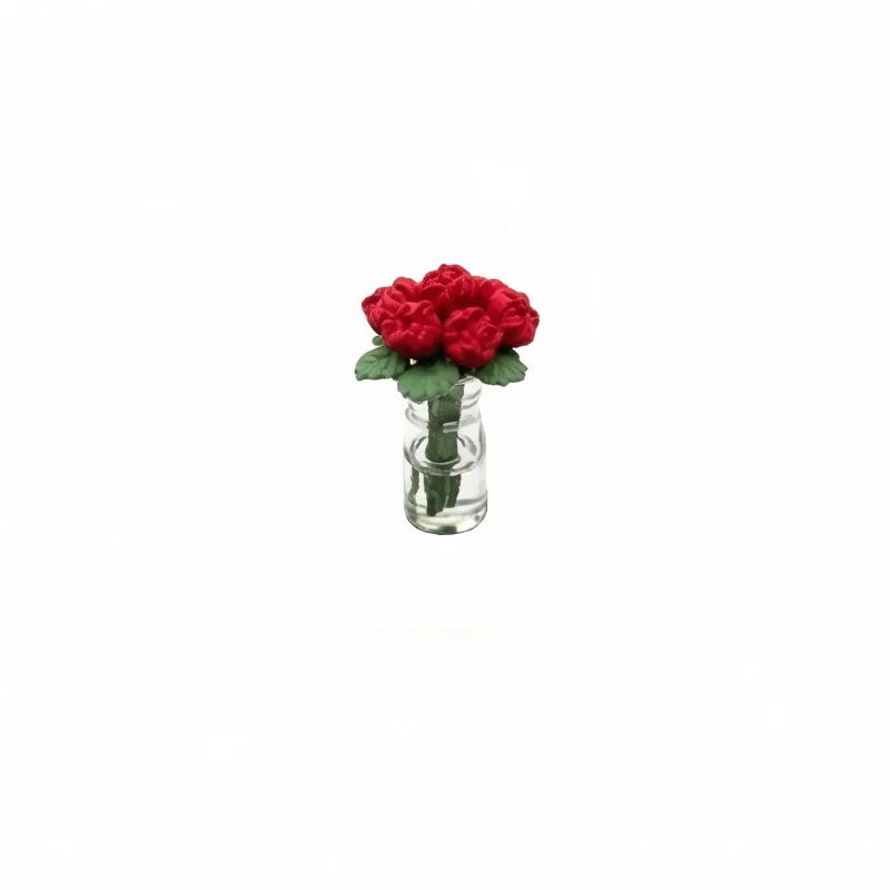 Dainty Roses Car Center Console Window Ornament, mini Cute Car Accessories, Ladies Car Personality Beautiful Interior Ornaments