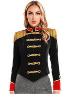 Women Circus Ringmaster Costume – Showman Tailcoat Jacket Outfit