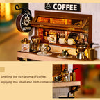 Wooden Miniature Doll House DIY 3D Puzzle Building Kit
