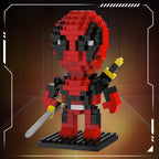 Marvel Legends Building Blocks Brick Deadpool Spider Man Building Blocks Iron Man Loki Cartoon Character Toys For Children Gifts
