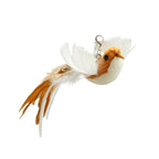 Interactive Bird Feather Cat Wand Toy for Indoor Hunting Play