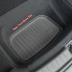 Front Rear Trunk Mat for 2025 2026 Tesla Model Y Juniper Cargo Mat Rear Seat Back Cover SeatBack Liner Pad Protector Accessorie