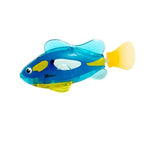 LED Swimming Robot Fish Cat Toy for Interactive Hunting Play