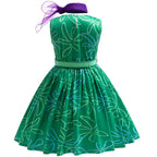 Special Clearance Inside Out 2 Same Style Dress Carnival Girls Cosplay Performance Sleeveless Dress + Wig