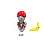 WM6075 WM6101 WM6102 Horror Movie Action Figure Building Blocks Halloween Series Character Accessories Model Brick Toys For Kids