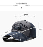 Washed Embroidered Baseball Cap with Curved Brim for Everyday Style