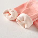 Winter Baby Jumpsuit Long Sleeves and Long Pants Warm Double-faced Fleece Cartoon Design for Boys Girls Bodysuit