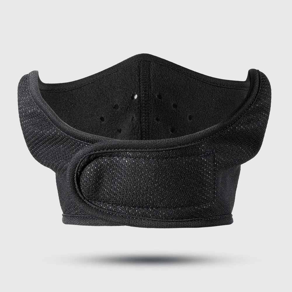 Outdoor face mask, cycling antifreeze head cover, winter skiing face protection, warm ear mask, fleece windproof face mask