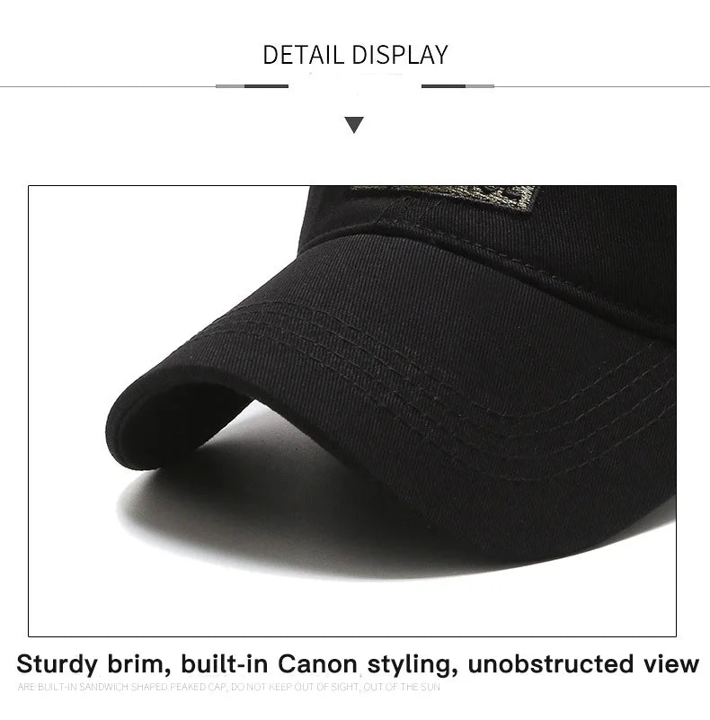 Four Seasons Camouflage Baseball Cap for Outdoor Casual Style