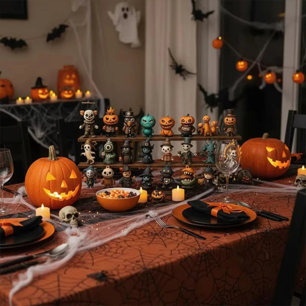 7/15/31 Nights of Fright Halloween Countdown Blind Box with Figurines, Halloween Advent Calendar 2025 Scary Mini Dolls Gift Boxs