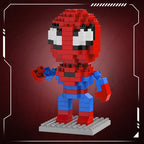 Marvel Legends Building Blocks Brick Deadpool Spider Man Building Blocks Iron Man Loki Cartoon Character Toys For Children Gifts