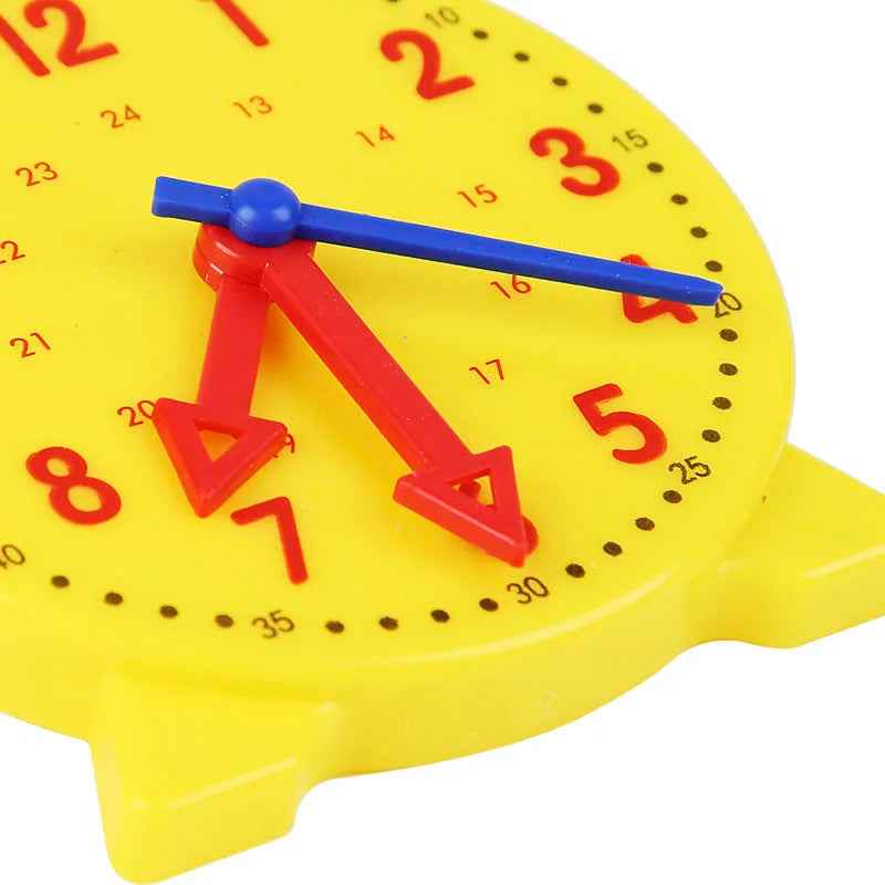 Montessori Learning Clock Educational Puzzle Toy for Preschool Kids