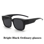 Fit Over Polarized UV400 Sunglasses for Prescription Glasses