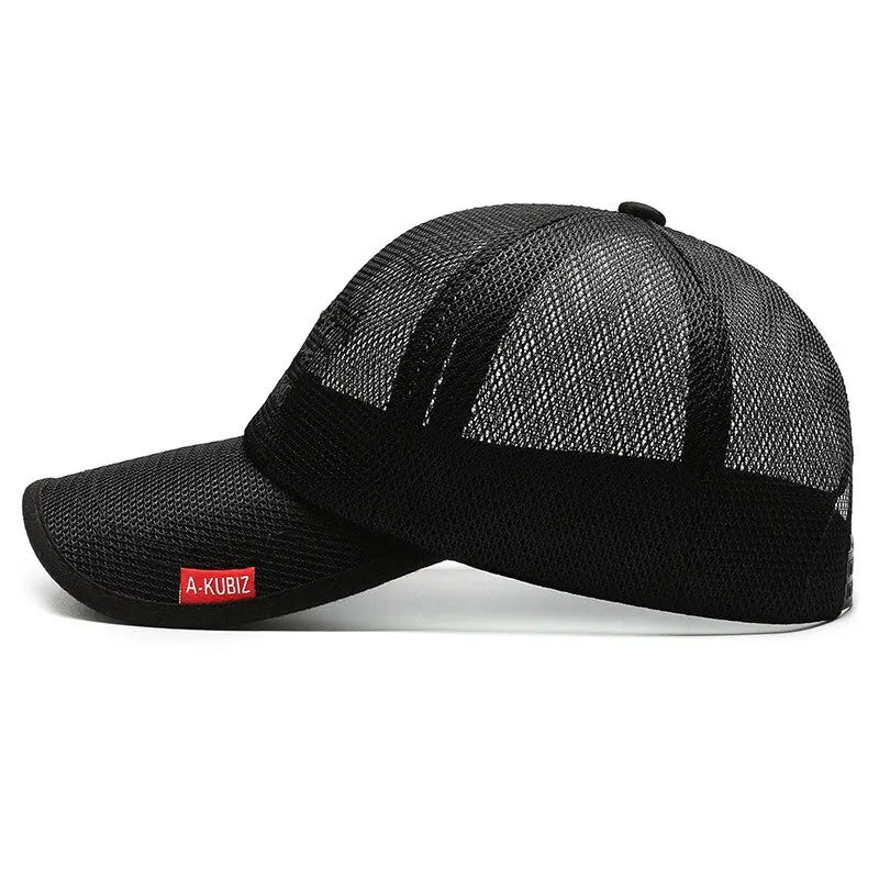 Summer Embroidered Mesh Baseball Cap for Sun Protection