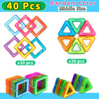 Magnetic Building Blocks Construction Sets Toy For Kids DIY Toys STEM Learning Educational Magnet Toys Birthday Gift