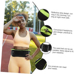 Waterproof Running Waist Bag Phone Holder Fitness Belt for Men & Women