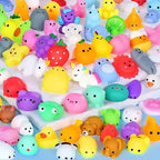 Mini Animal Squishy Toy Set – 20PCS Stress Relief Squeeze Toys
