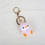 Mini Penguin Crochet Keychain Cute Animal Bag Charm