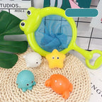 9pcs Floating Light Up Animal Bath Toy Safe PVC Material For Children 3-5 Years Old Perfect For Pools 195F