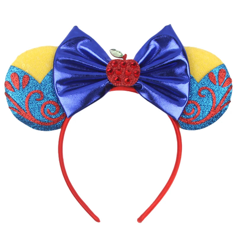 Sequin Mouse Ears Bow Headband for Women & Girls