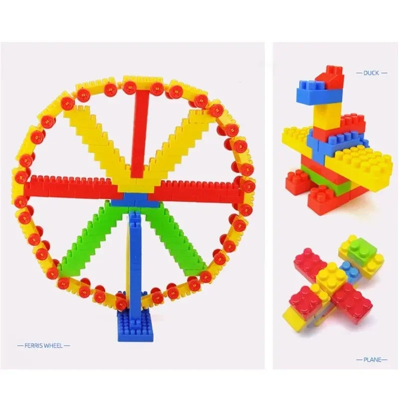 130PCS Large Building Blocks Set – Educational Construction Toy