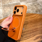 For Magsafe Metal Car Holder Ring Phone Case For iPhone 18 17 Pro Max Air 16 15 Pro 14 13 12 11 Magnetic Bumper Back Cases Cover