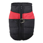 Pet Dog Jacket Warm Winter Clothes For Small Large Dogs Labrador Coat Windproof Waterproof Puppy Costume Vest With D-ring Pug