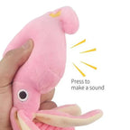 Cotton Rope Octopus Dog Toy Interactive Sound Chew Toy for Pets