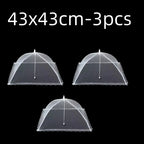 Foldable Pop-Up Food Mesh Cover – Reusable Fly & Insect Protection Food Tent