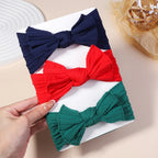 3PCS Cable Knit Elastic Baby Girl Headbands Set