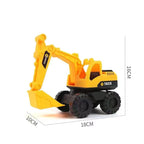 Medium Engineering Vehicle Set – Excavator, Bulldozer & Construction Truck Toys