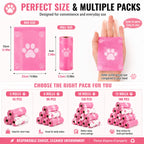 180PCS Dog Waste Bags Thick Leakproof Pet Poop Bags with Easy Carry Rolls for Dogs Cats Walking Outdoor Cleaning