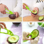 3-in-1 Avocado Slicer – Fruit Peeler, Corer & Pulp Separator