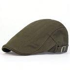 British Newsboy Flat Cap for Casual Vintage Outdoor Style