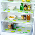 4PCS EVA Refrigerator Pad Waterproof Anti-oil Can Be Cut Washed Kitchen Placemat Drawer Shoe Cabinet Shelves Fridge Pad Home