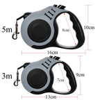 3m 5m Dog Leash Strong Nylon Puppy Lead For Small Medium Large Dogs Cats Automatic Retractable Durable Yorkshire Pet Supplies