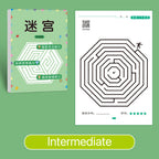 Children's Concentration Maze Training Book for Learning and Brain Development