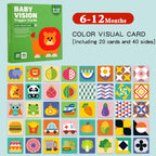 Baby Visual Stimulation Montessori High Contrast Flash Cards