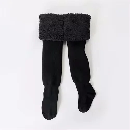 Lawadka Kids Girls Leggings Winter Thicken Soft Toddler Tights for Girls Snow Keep Warm Children's Pantyhose 0-8Y Baby Legging