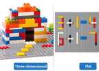 Classic Building Block Baseplate for Creative Construction Toy Sets