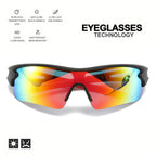 UV400 Wrap Around Sports Sunglasses for Men & Women