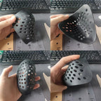 Anime Mask  Black Mini Mask Cosplay Props Spider Faceshell Silica Black/Red HalloweenHalf Face Shell Nose And Mouth Mas Cover