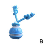 Interactive Motion Activated Dog Ball with Rope for Active Play